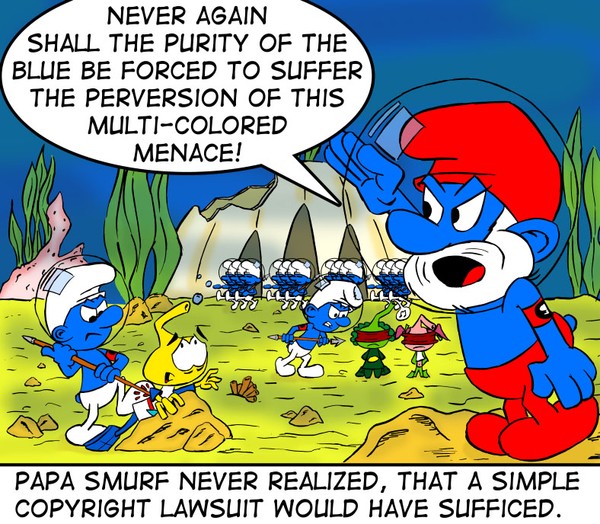 Smurf Nazis Must Die