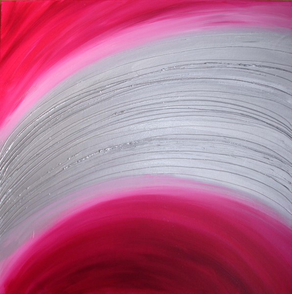 Bright pink explosion
