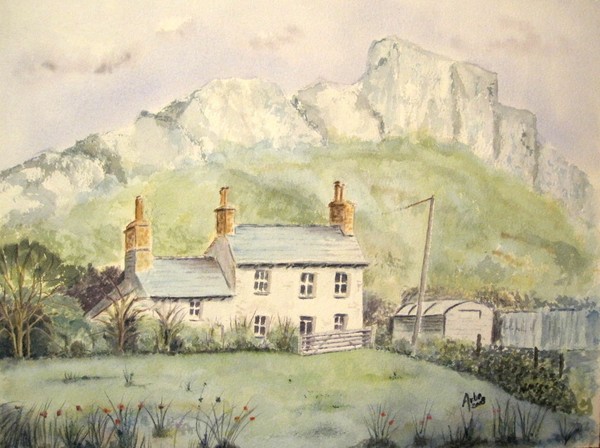 Farm under Carn Llidi