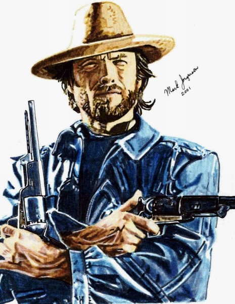 The Outlaw Josie Whales, Clint Eastwood