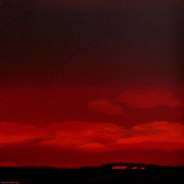 Burning sky