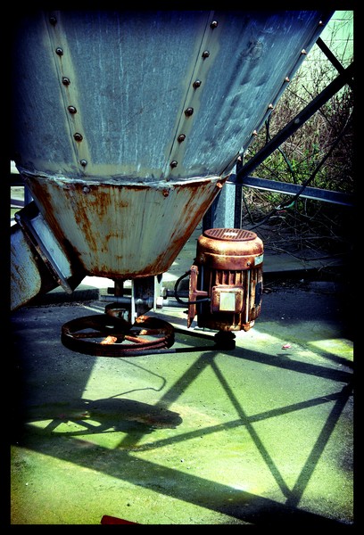 under the silo