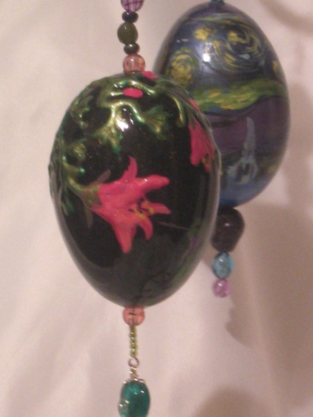 Handpainted Duck Eggs