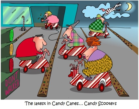 Advanced Candy Canes Scooters