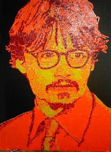 Johnny Depp in duct tape