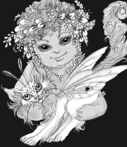 Baby Spirit of the Flower Clan