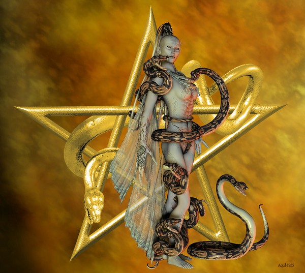 The snake Queen