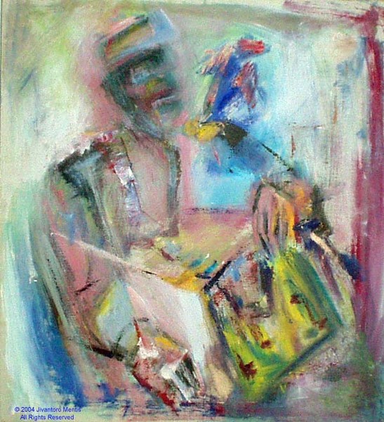The Organ Player and the Monkey