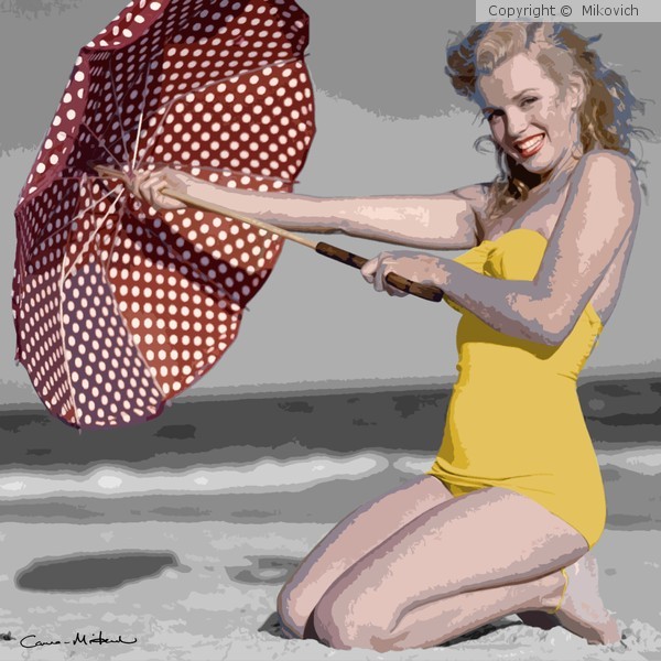 marilyn monroe beach