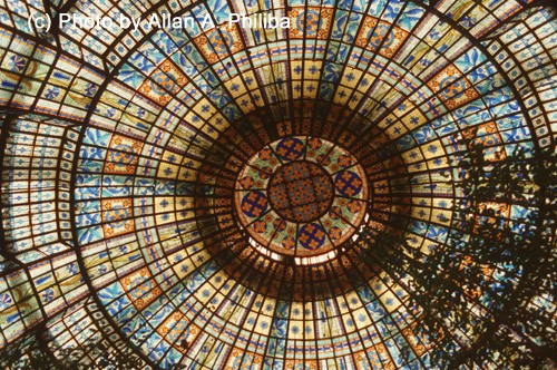 Glass Roof of Le Printemps