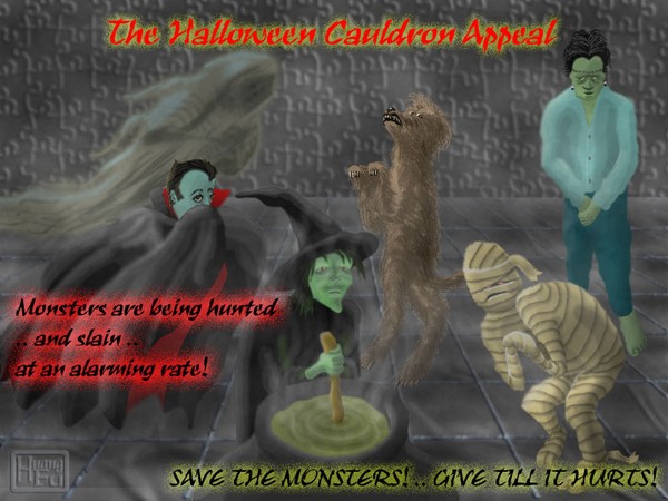 Halloween Cauldron Appeal