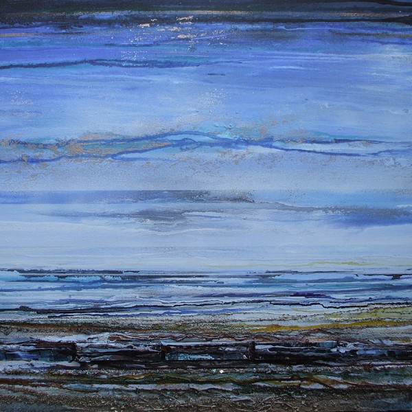 Low Tide beach Debris and Driftwood no1