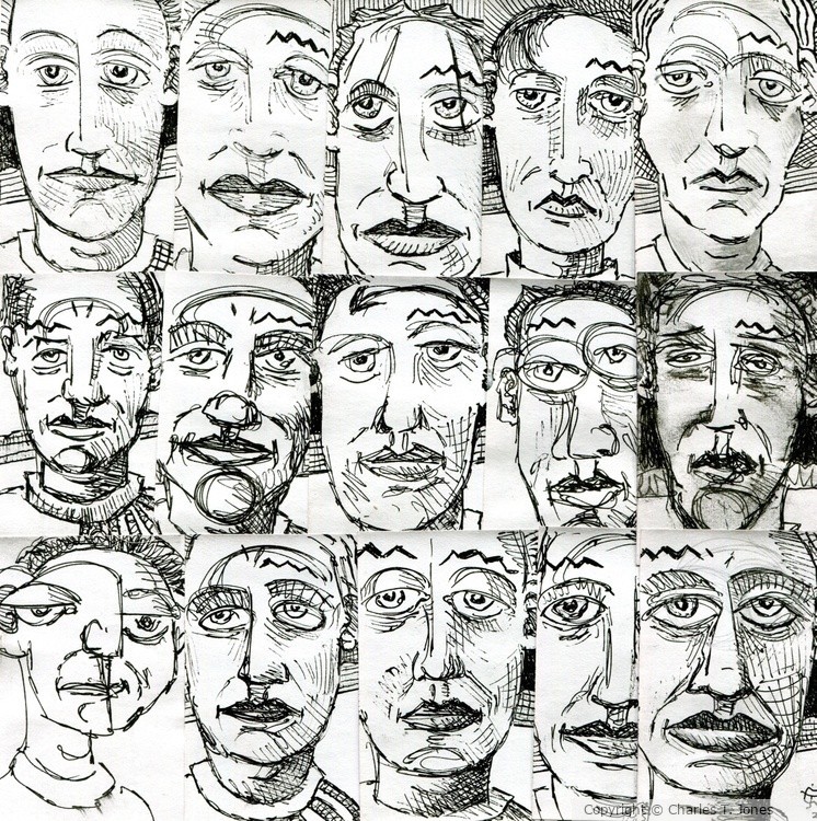 An Afternoon Of Faces