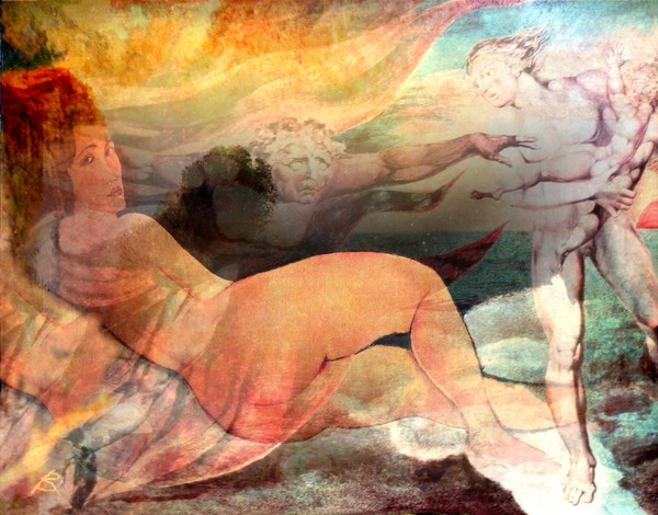 ADAM RISING OUT OF EVE'S RIB