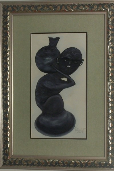 Black Monkey Vessel, Peru