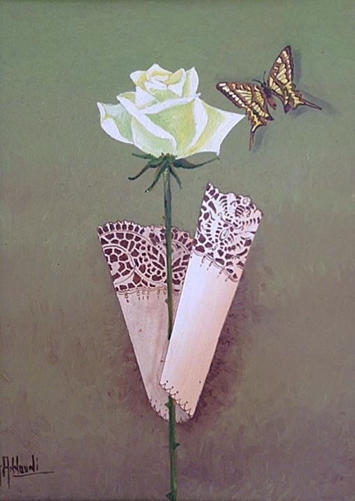 Rose blanche