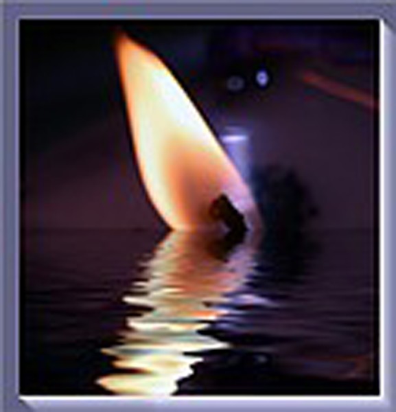 Flame on Water