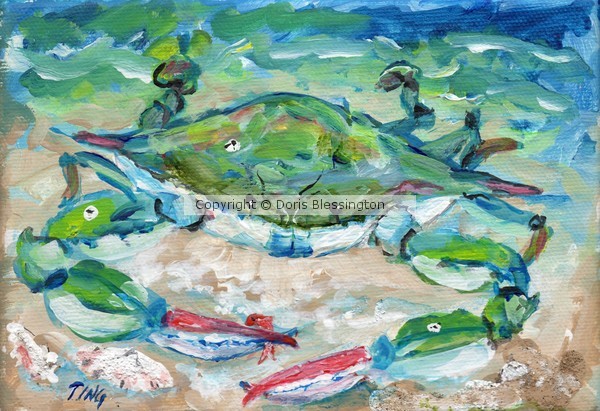 Tybee Blue Crab on the Loose mini #5