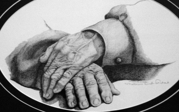 grandmother's hands