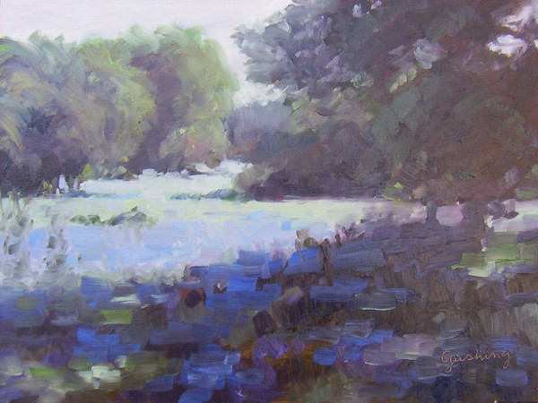 Bluebells in workshop
