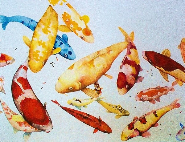 Koi Mural