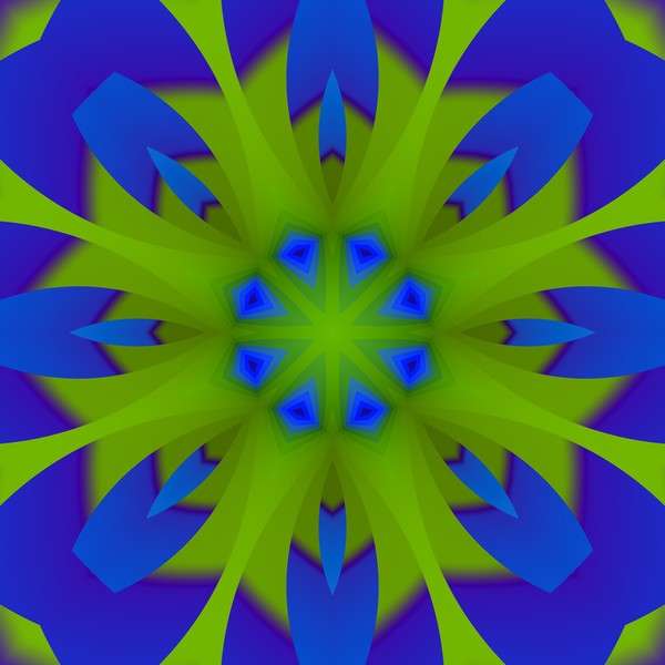 Neon Brite Mandala