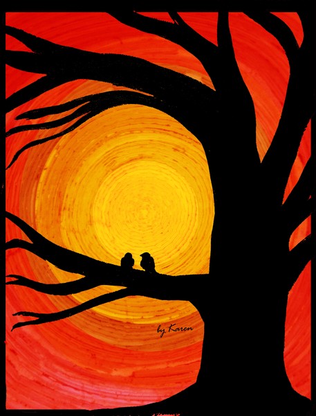 Orange Swirl