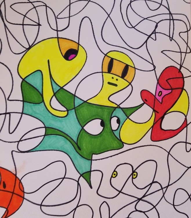 Yellow Red Green