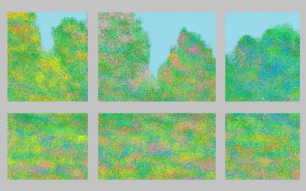 Spring Season Window View