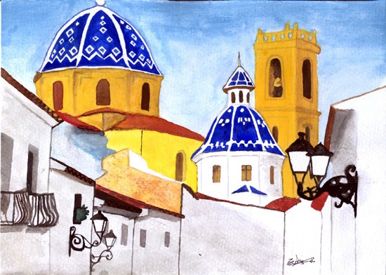 Church of Altea (view from the street)