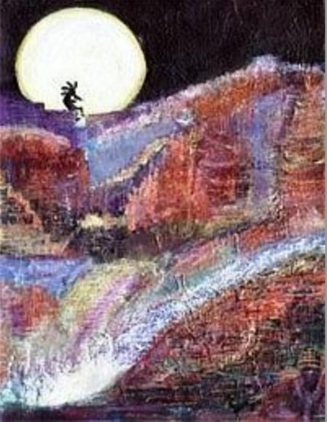 Kokopelli on Top of the World II