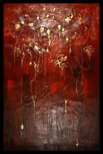 Entangled Gold & Red II