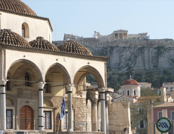 The Acropolis from the Tsistaraki Mosque