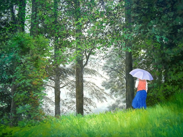 STROLL ON A MISTY DAY 