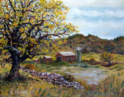Old Appel and Barn