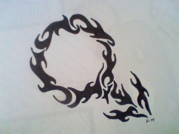 Tribal Male Symbol