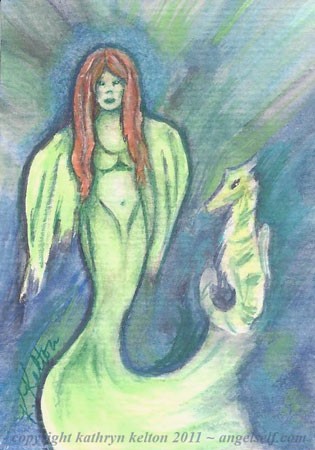 Mermaid Lass ACEO