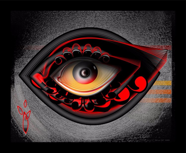 Nice Eye. Op-art