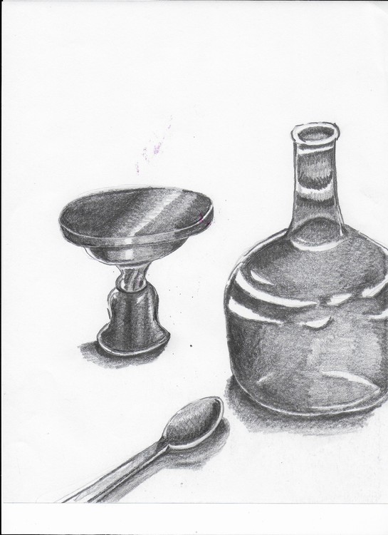 Still Life with Bottle 001