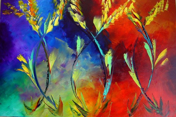 Original oil painting by Eugenia Abramson