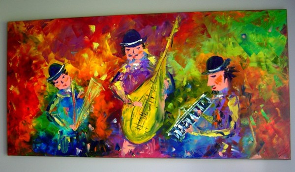 Original oil painting by Eugenia Abramson