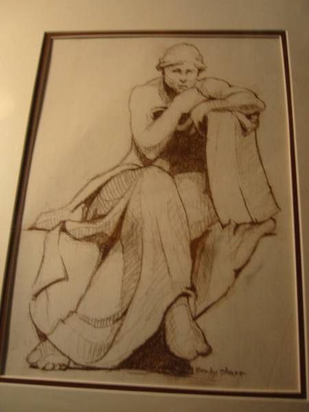 seated figure