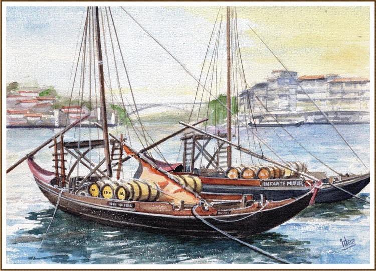Rabelos on the Douro