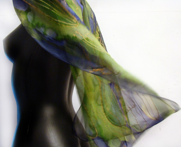 silk chiffon scarf