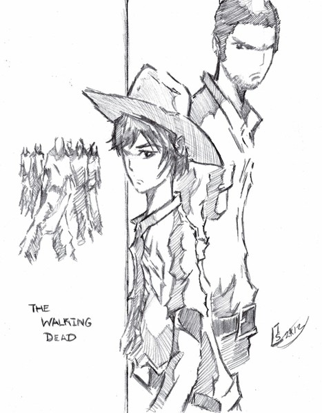 The Walking Dead: Rick And Carl
