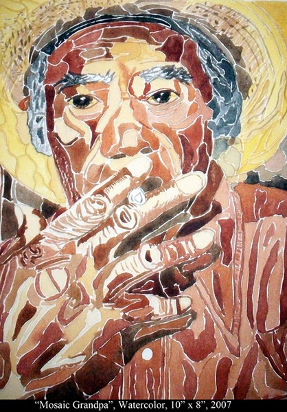 Mosaic Grandpa