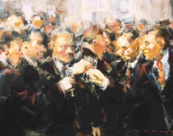 Proost 80 x 100 cm oil on linen
