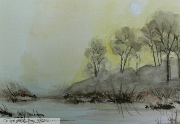 Hazy Winter Day