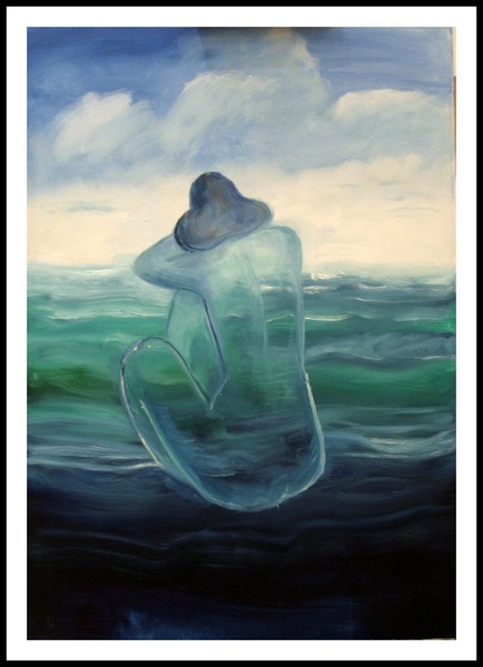 Heartbroken woman