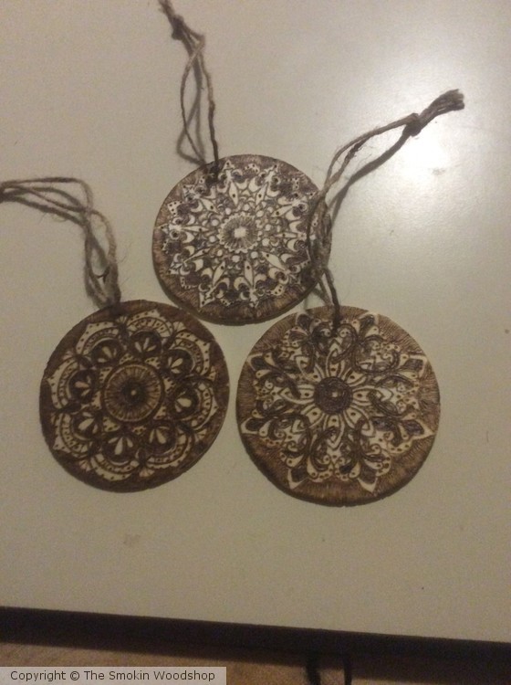 Custome Wood Burn Rounds